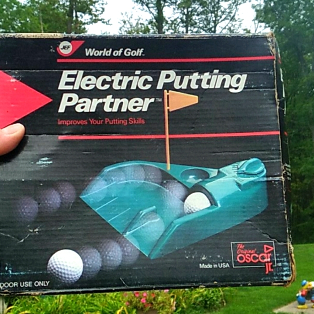 🏌️‍♂️ELECTRIC PUTTING PARTNER WORLD of GOLF  ⛳  DEADSTOCK
